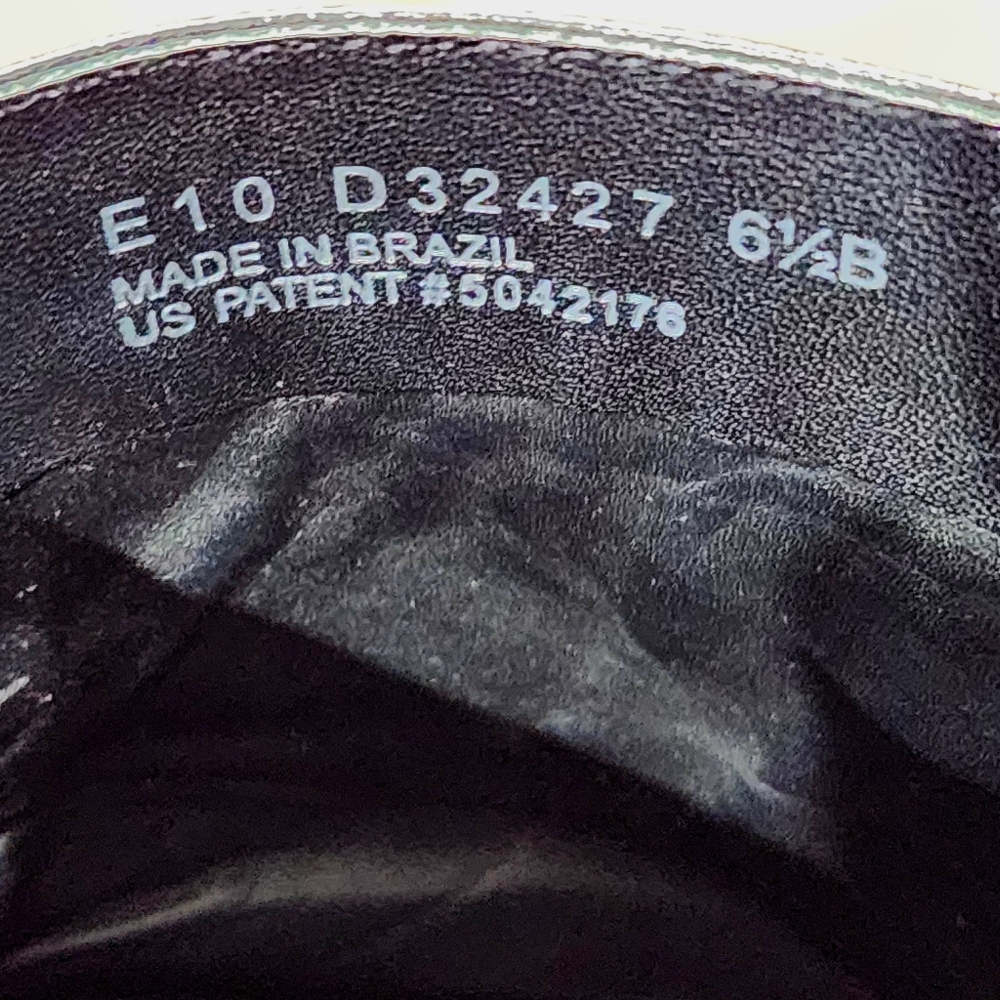COLE HAAN | Leather Ankle Boots with Nike Air Comfort | Size 6.5 B - Picture 6 of 11